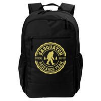 Bigfoot Finding Sasquatch Research Team Men Retro Vintage Daily Commute Backpack