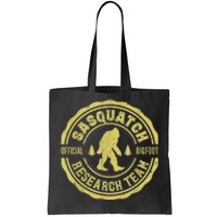 Bigfoot Finding Sasquatch Research Team Men Retro Vintage Tote Bag