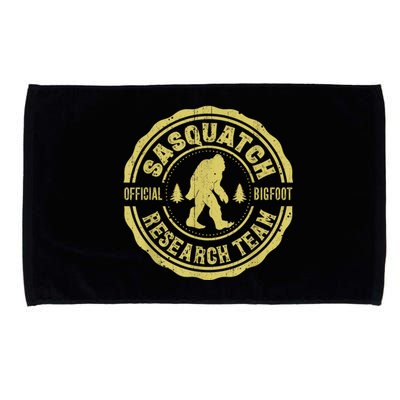 Bigfoot Finding Sasquatch Research Team Men Retro Vintage Microfiber Hand Towel