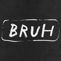 Bruh Funny Saying Slang Brother Meme Brah 7 Panel Mesh Trucker Snapback Hat