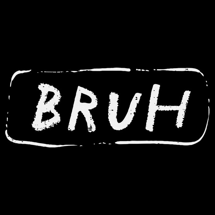 Bruh Funny Saying Slang Brother Meme Brah Drawstring Bag