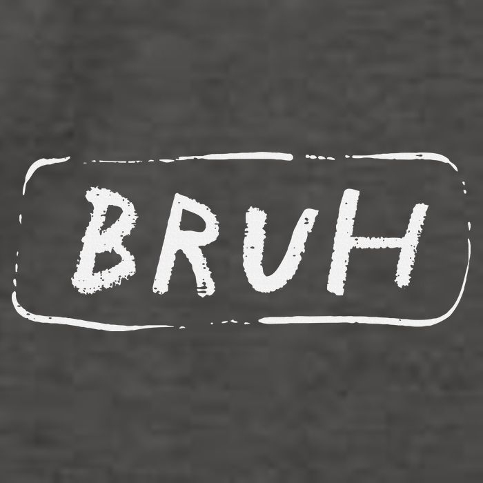 Bruh Funny Saying Slang Brother Meme Brah Vector Backpack