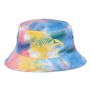 Bone Fish Skeleton Tie Dye Newport Bucket Hat