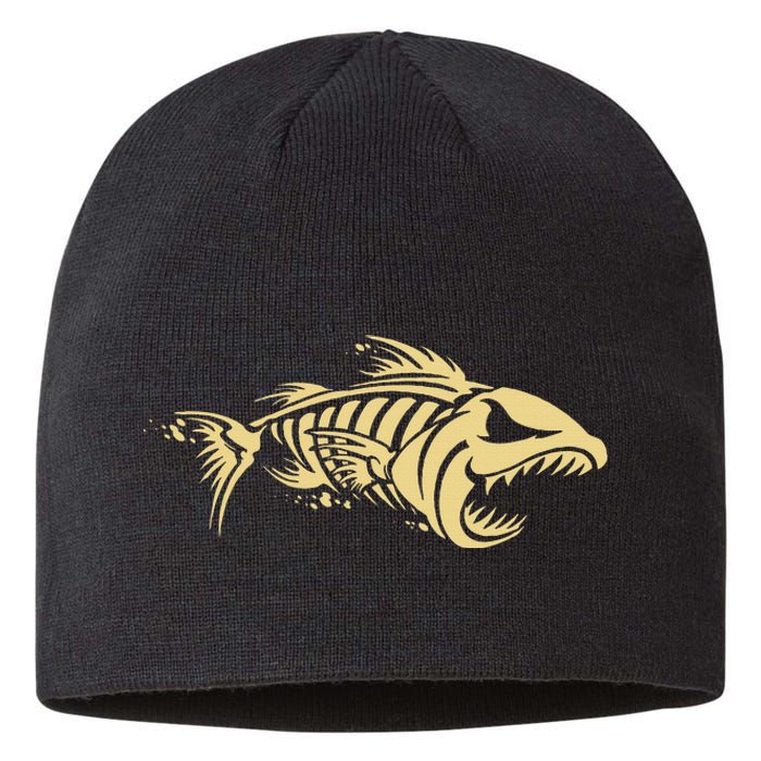 Bone Fish Skeleton Sustainable Beanie