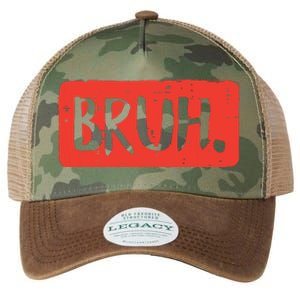 Bruh Funny Saying Meme Bro Mom Slang Boy Girl Legacy Tie Dye Trucker Hat