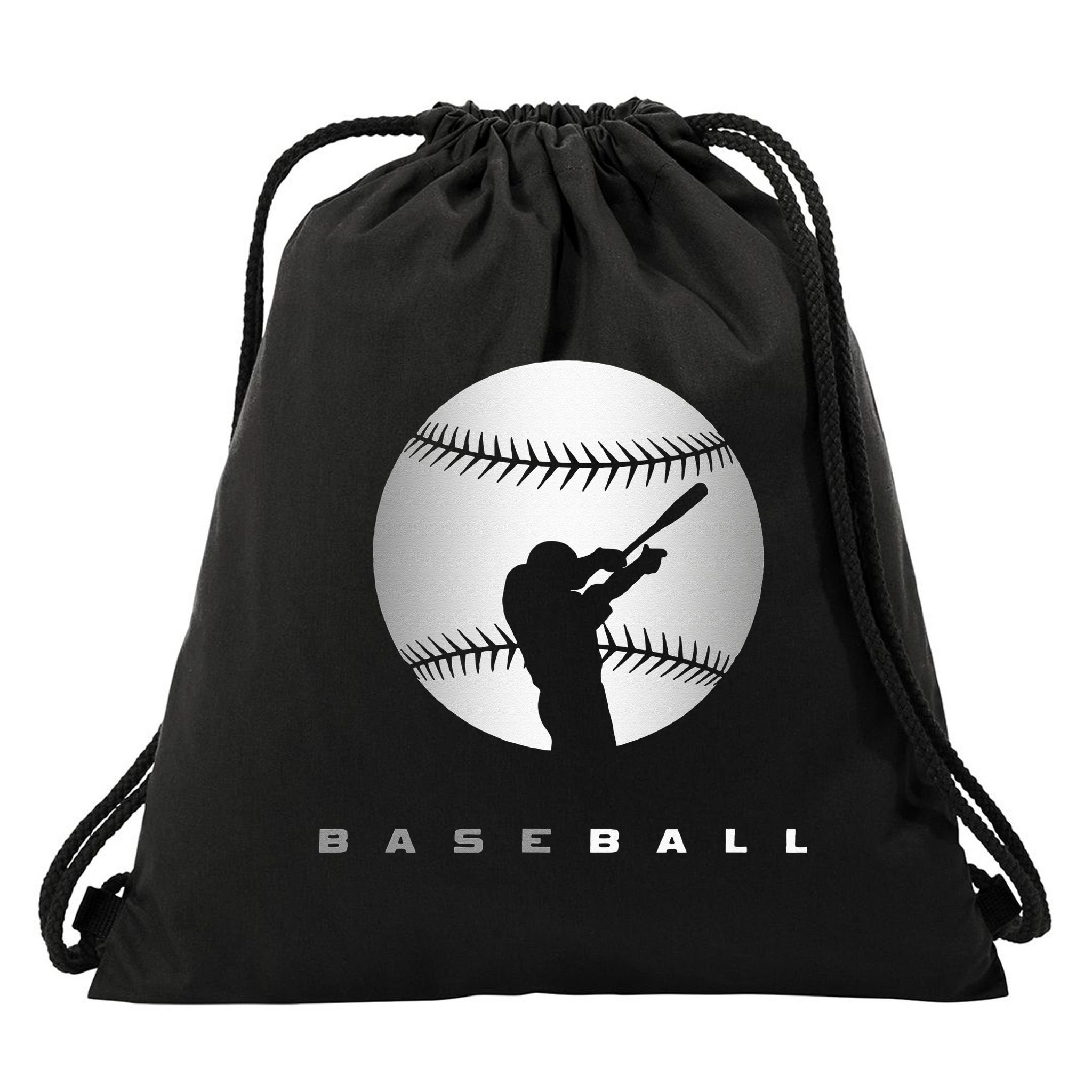 Baseball Funny sport Baseball   Drawstring Bag