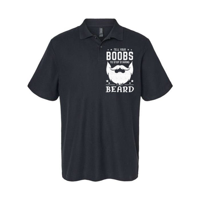 Beard Funny Saying Bearded Dirty Gift Idea Softstyle Adult Sport Polo