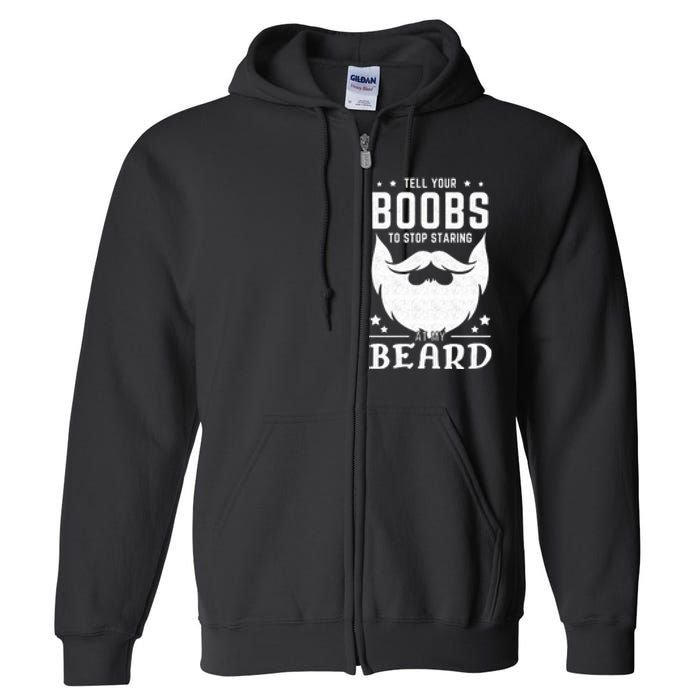 Beard Funny Saying Bearded Dirty Gift Idea Full Zip Hoodie