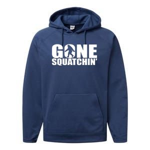 Big Foot Sasquatch Performance Fleece Hoodie