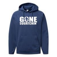 Big Foot Sasquatch Performance Fleece Hoodie