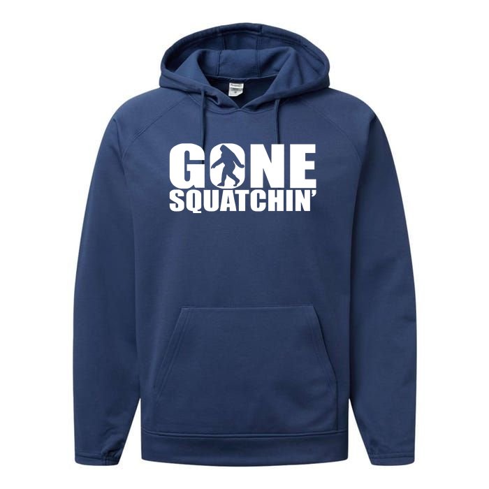 Big Foot Sasquatch Performance Fleece Hoodie