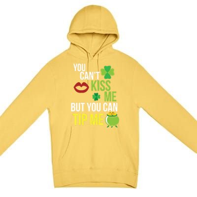 Bartender Funny St Patricks Day Waitress Waiter Server Gift Premium Pullover Hoodie