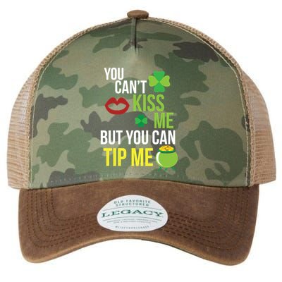Bartender Funny St Patricks Day Waitress Waiter Server Gift Legacy Tie Dye Trucker Hat