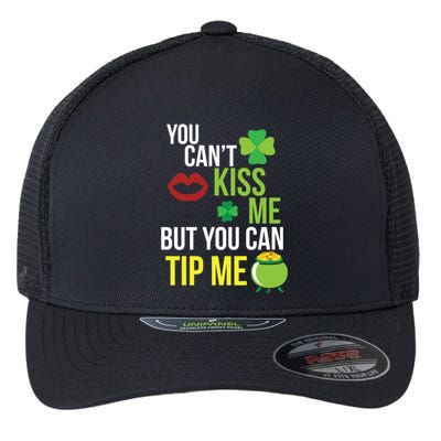 Bartender Funny St Patricks Day Waitress Waiter Server Gift Flexfit Unipanel Trucker Cap