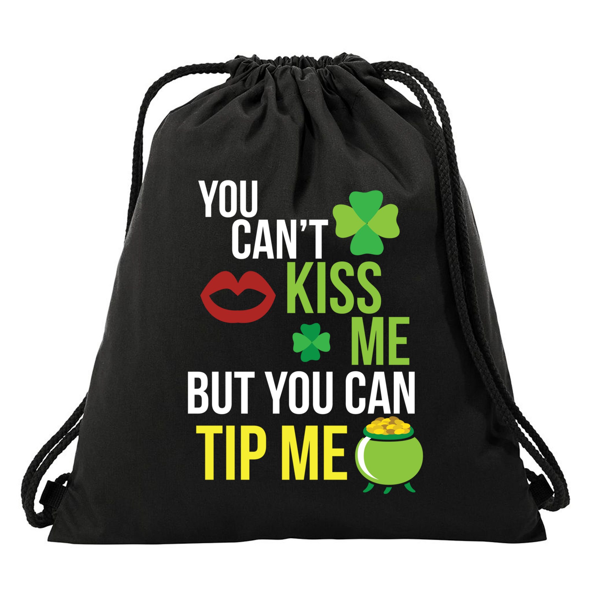 Bartender Funny St Patricks Day Waitress Waiter Server Gift Drawstring Bag