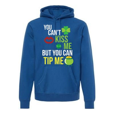 Bartender Funny St Patricks Day Waitress Waiter Server Gift Premium Hoodie