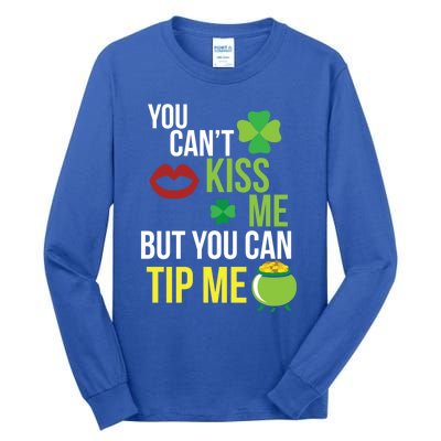 Bartender Funny St Patricks Day Waitress Waiter Server Gift Tall Long Sleeve T-Shirt