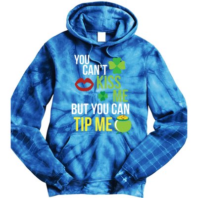 Bartender Funny St Patricks Day Waitress Waiter Server Gift Tie Dye Hoodie