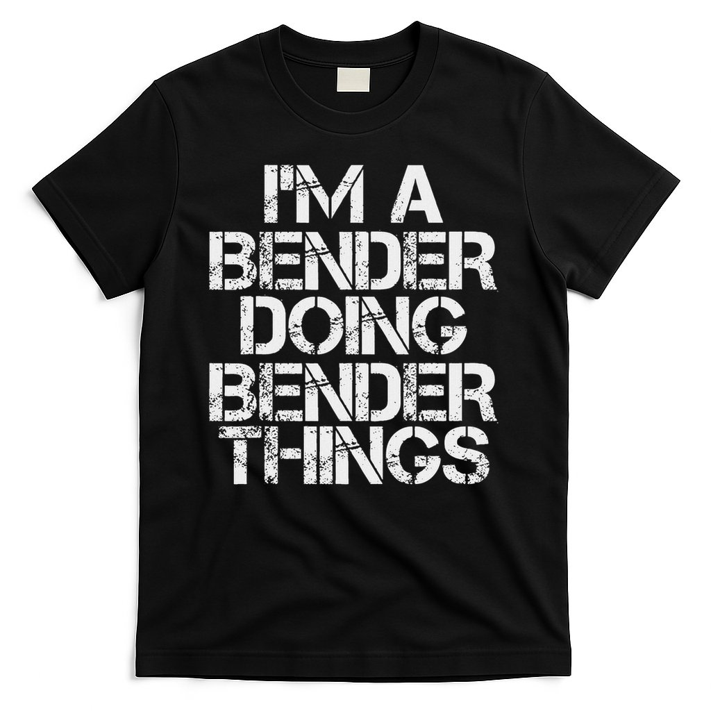 Bender Funny Surname Family Tree Birthday Reunion Gift Idea T-Shirt