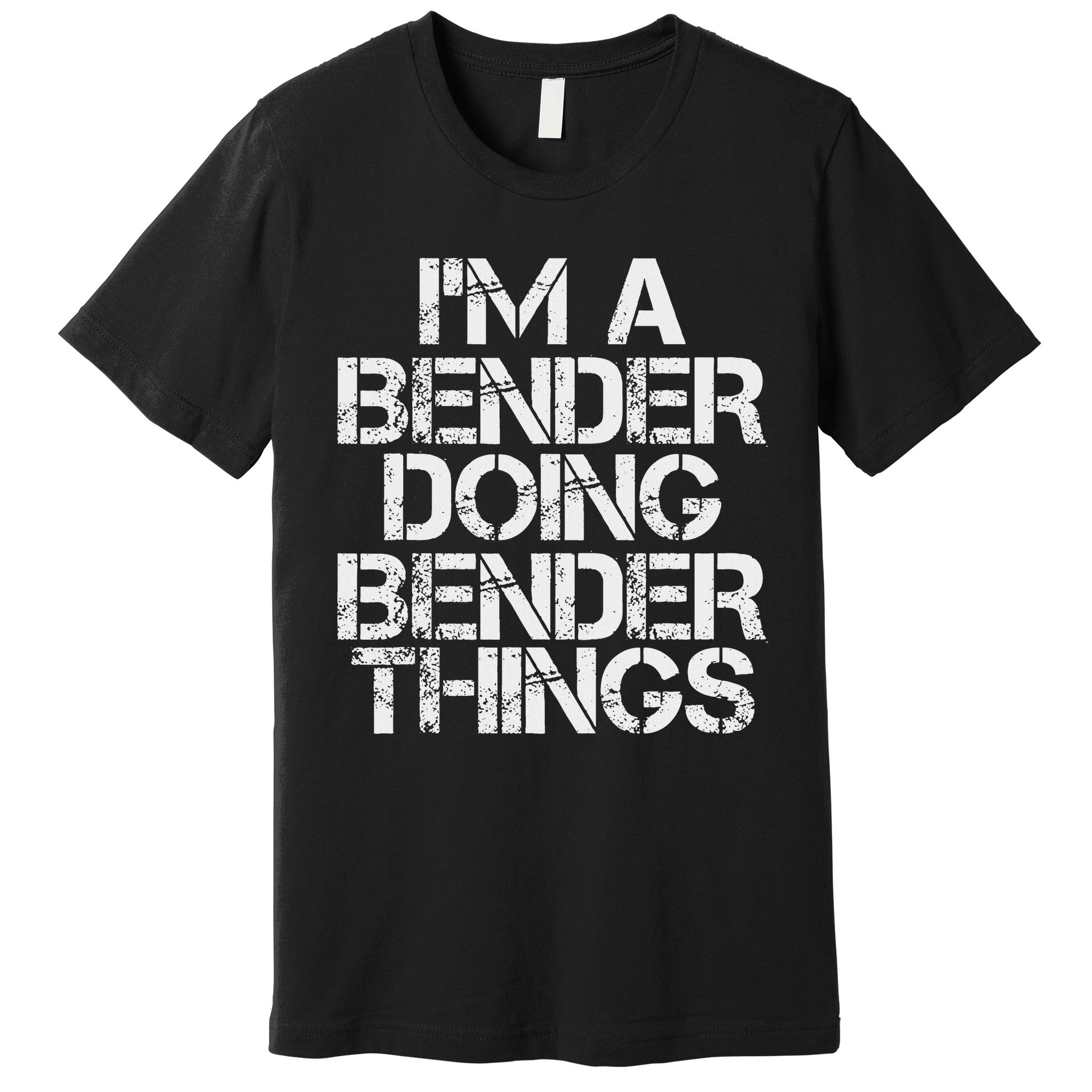 Bender Funny Surname Family Tree Birthday Reunion Gift Idea Premium T-Shirt