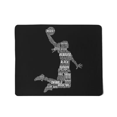 Basketball funny sport Mousepad