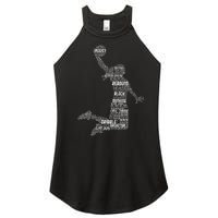 Basketball funny sport Women’s Perfect Tri Rocker Tank