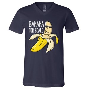 Banana For Scale V-Neck T-Shirt