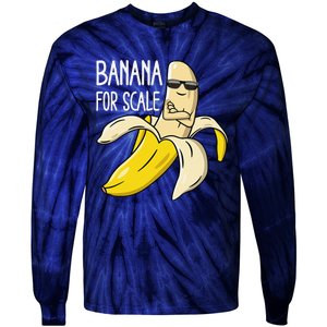 Banana For Scale Tie-Dye Long Sleeve Shirt