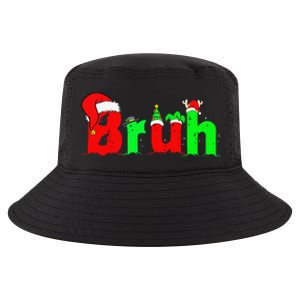 Bruh Funny Saying Bro Christmas Pajamas Xmas Cool Comfort Performance Bucket Hat