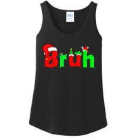 Bruh Funny Saying Bro Christmas Pajamas Xmas Ladies Essential Tank