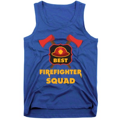 Best Firefighter Squad Fire Meaningful Gift Tank Top