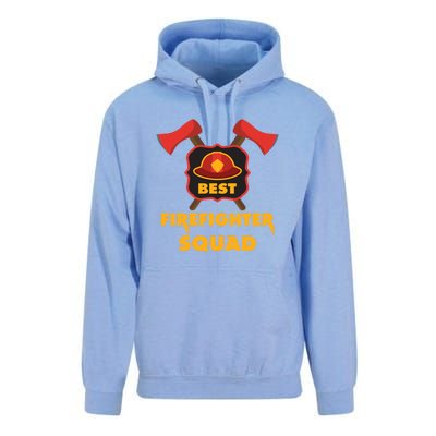 Best Firefighter Squad Fire Meaningful Gift Unisex Surf Hoodie