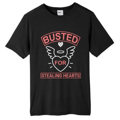 Busted For Stealing Hearts Tall Fusion ChromaSoft Performance T-Shirt