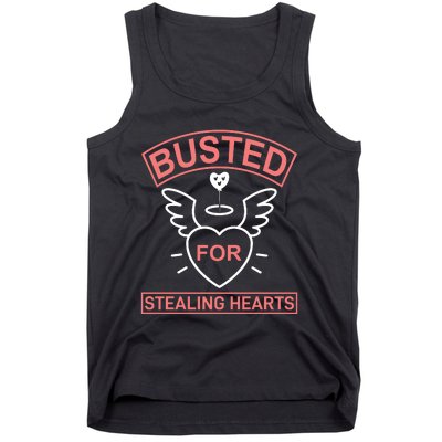 Busted For Stealing Hearts Tank Top