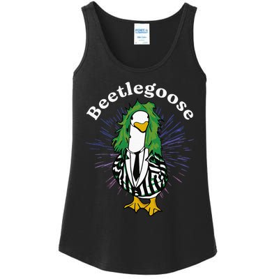 Beetlegoose Funny Silly Goose Spooky Ladies Essential Tank