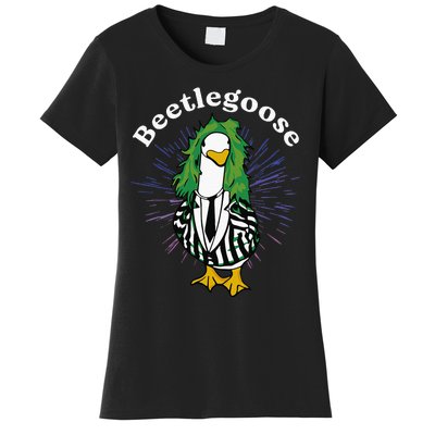 Beetlegoose Funny Silly Goose Spooky Women's T-Shirt