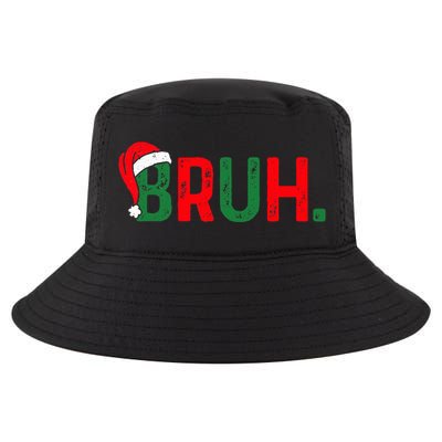 Bruh Funny Saying Bro Ns Christmas Pajamas Xmas Cool Comfort Performance Bucket Hat