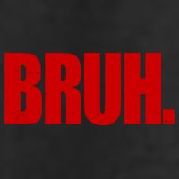 Bruh Funny Saying Adult Drive Performance Visor