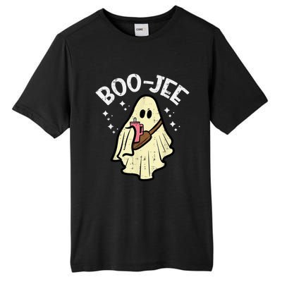 Boojee Funny Spooky Season Retro Halloween Costume Ghost Tall Fusion ChromaSoft Performance T-Shirt