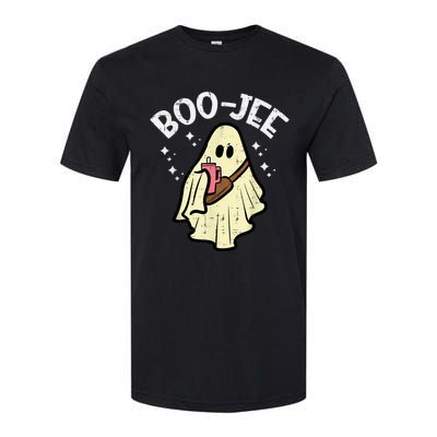 Boojee Funny Spooky Season Retro Halloween Costume Ghost Softstyle CVC T-Shirt