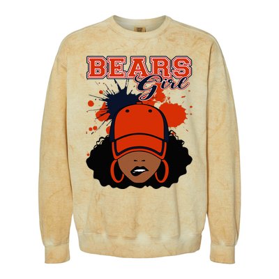 Bears Fanatic Show Your Team Spirit with Sports Gear Colorblast Crewneck Sweatshirt