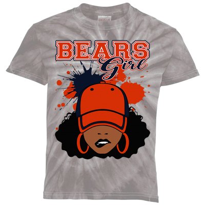 Bears Fanatic Show Your Team Spirit with Sports Gear Kids Tie-Dye T-Shirt