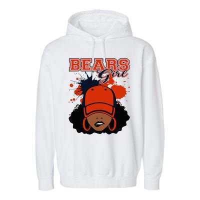 Bears Fanatic Show Your Team Spirit with Sports Gear Garment-Dyed Fleece Hoodie