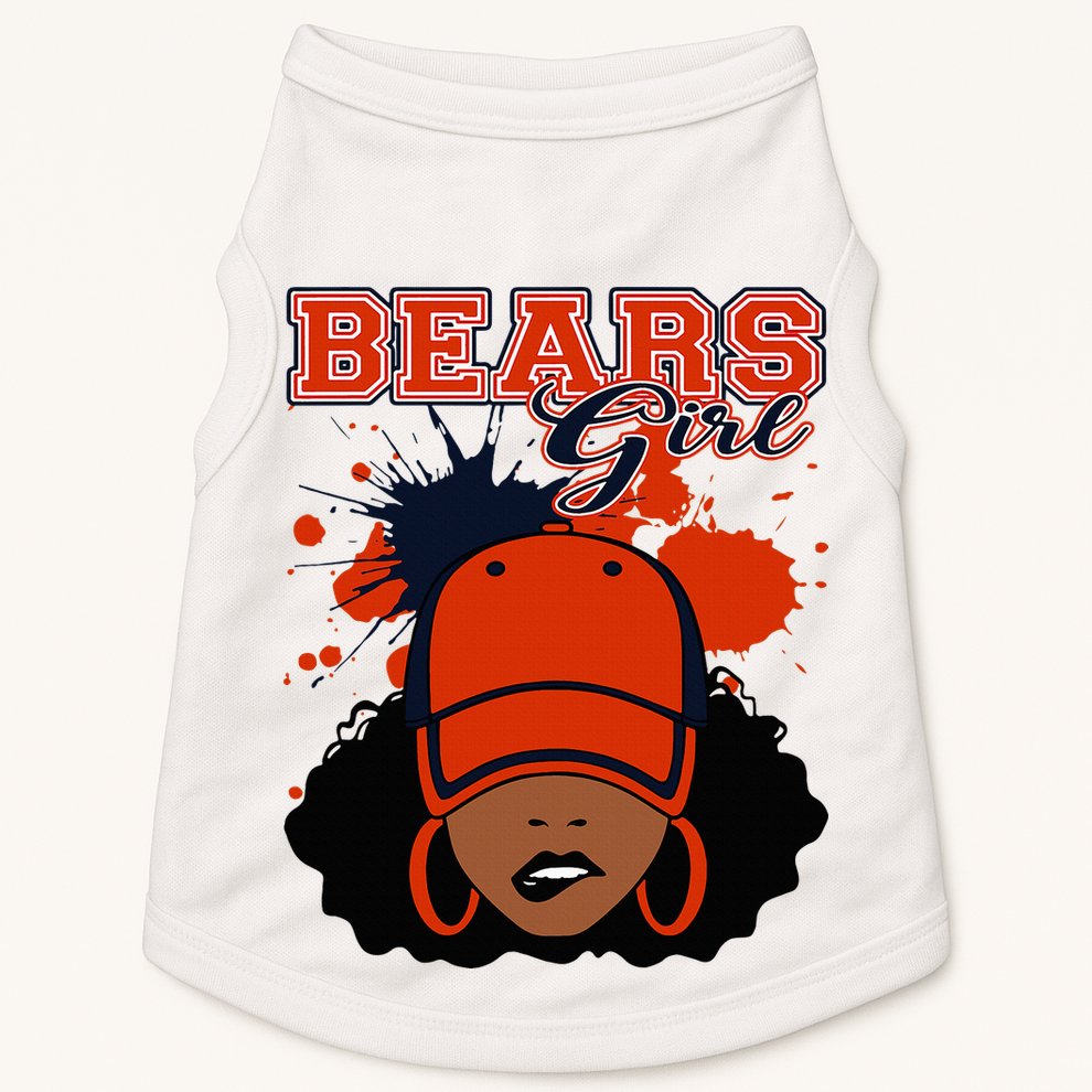 Bears Fanatic Show Your Team Spirit with Sports Gear Doggie Tank