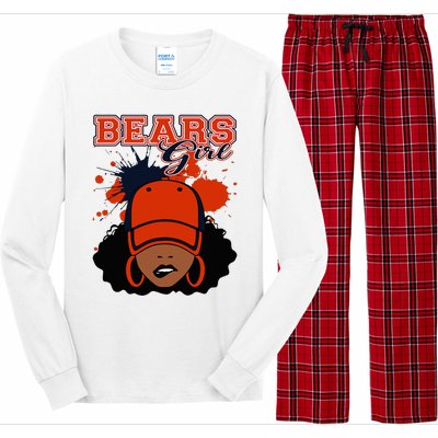 Bears Fanatic Show Your Team Spirit with Sports Gear Long Sleeve Pajama Set