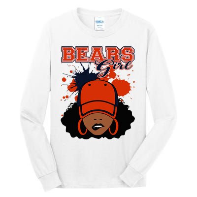 Bears Fanatic Show Your Team Spirit with Sports Gear Tall Long Sleeve T-Shirt