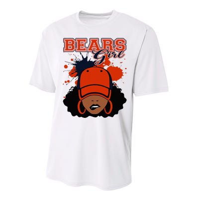 Bears Fanatic Show Your Team Spirit with Sports Gear Performance Sprint T-Shirt