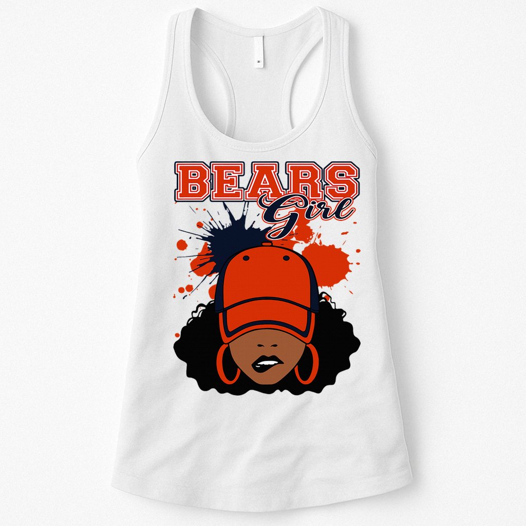 Bears Fanatic Show Your Team Spirit with Sports Gear Womens Tank Top