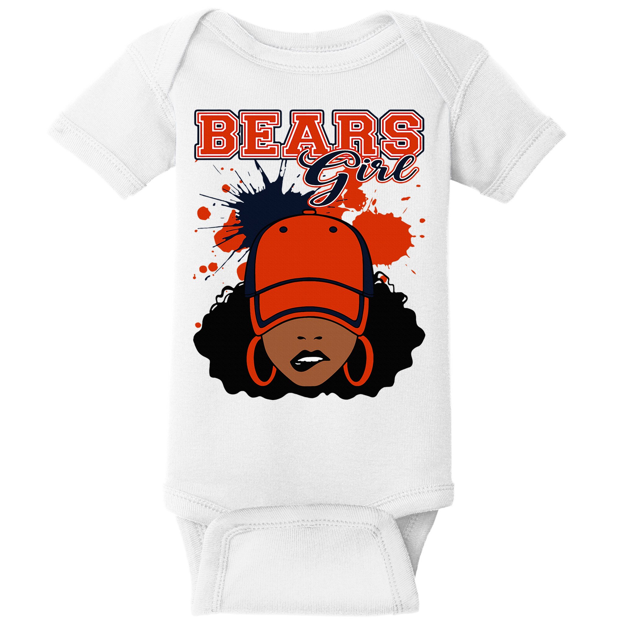 Bears Fanatic Show Your Team Spirit with Sports Gear Baby Bodysuit