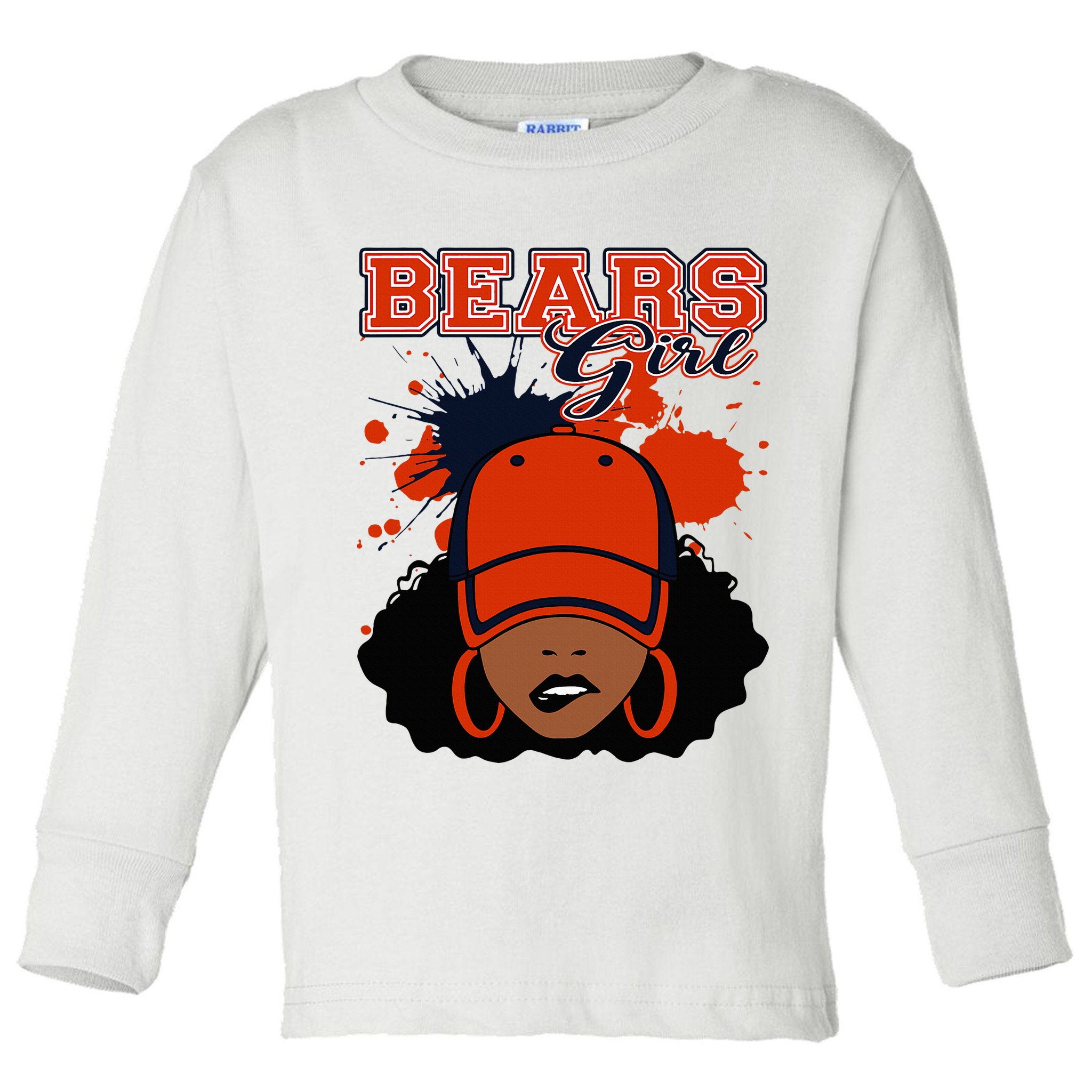 Bears Fanatic Show Your Team Spirit with Sports Gear Toddler Long Sleeve Shirt